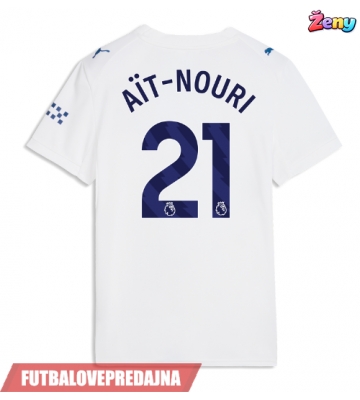 Lacne Ženy Futbalové dres Manchester City Rayan Ait-Nouri #21 2026-27 Krátky Rukáv - Tretina